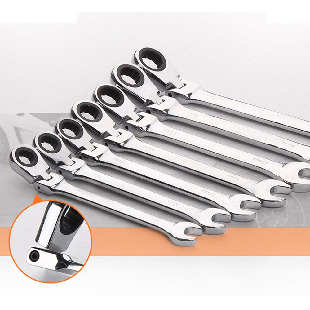 Chrome Vanadium Steel Wrench, Car Repair Kit, Key Set, Tool Set, Ratchet Wrench Set, Hand Tool Set, Car Wrench Set, Key Set