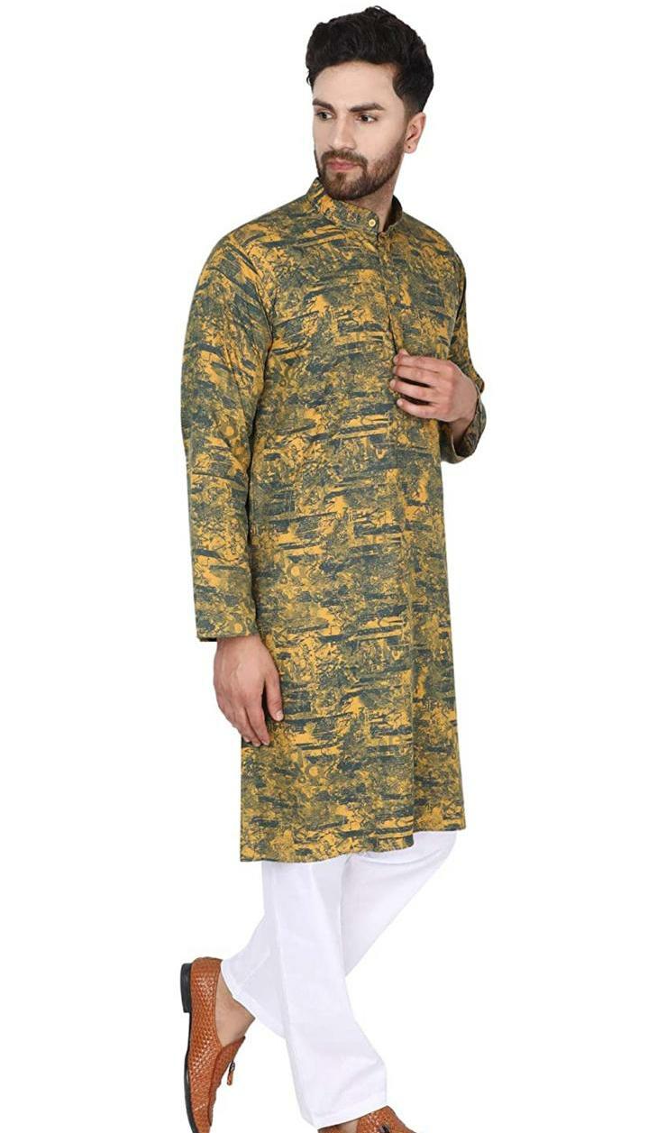 Traditional Indian Kurta Pajama Set