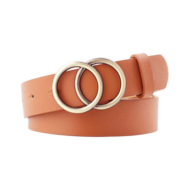 Women waist belt leather cinturon mujer silver buckle black ceinture femme fashion waistband vintage belt