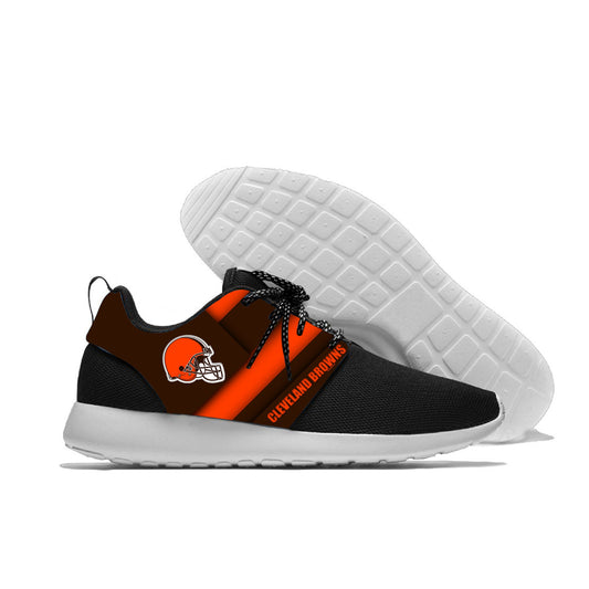 Summer Mesh Sneakers For Men Browns Shoes Breathable Men's Casual Male Shoes Casual Walking Shoes For Cleveland Football Fans