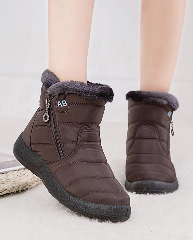 Women Boots Fashion Waterproof Snow Boots Winter Shoes Women Casual Lightweight Ankle Botas Mujer Warm Winter Boots