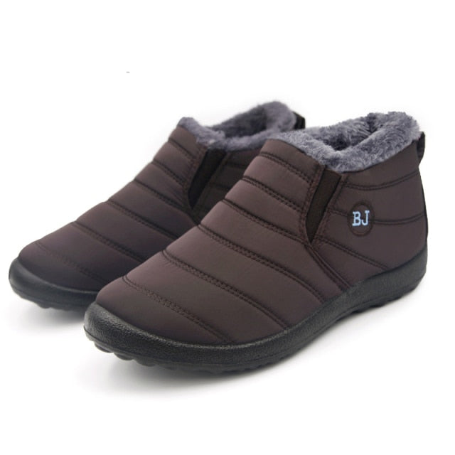 Men Boots Lightweight Winter Shoes for Men Snow Boots Waterproof Winter Footwear