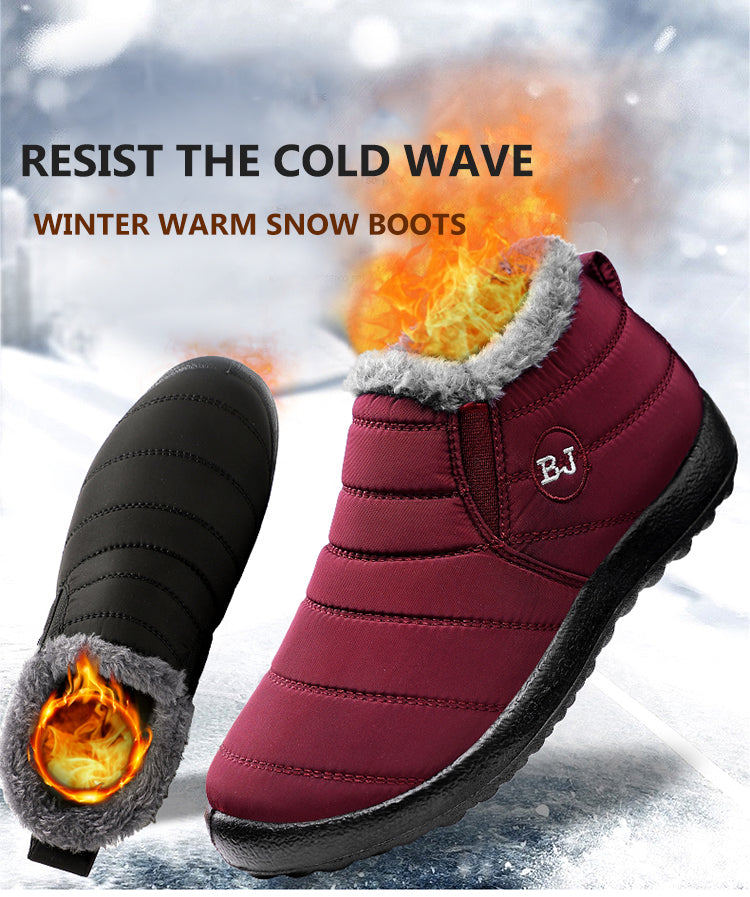 Men Boots Lightweight Winter Shoes for Men Snow Boots Waterproof Winter Footwear