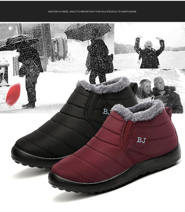 Men Boots Lightweight Winter Shoes for Men Snow Boots Waterproof Winter Footwear